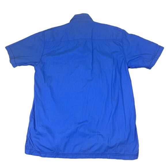 Coogi Men's Button Down Shirt Blue Embroidered Shirt Size 2XL - Picture 2 of 11